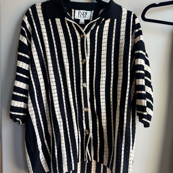 NWT Vacation Beach Resort Wear Crochet Swim Cover Up Set Size S/M - Picture 4 of 5